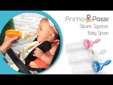 Baby Feeding Squeeze Spoon
