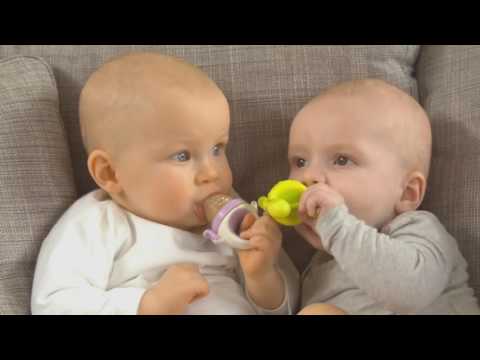 3x Silicone Baby Fruit Feeder